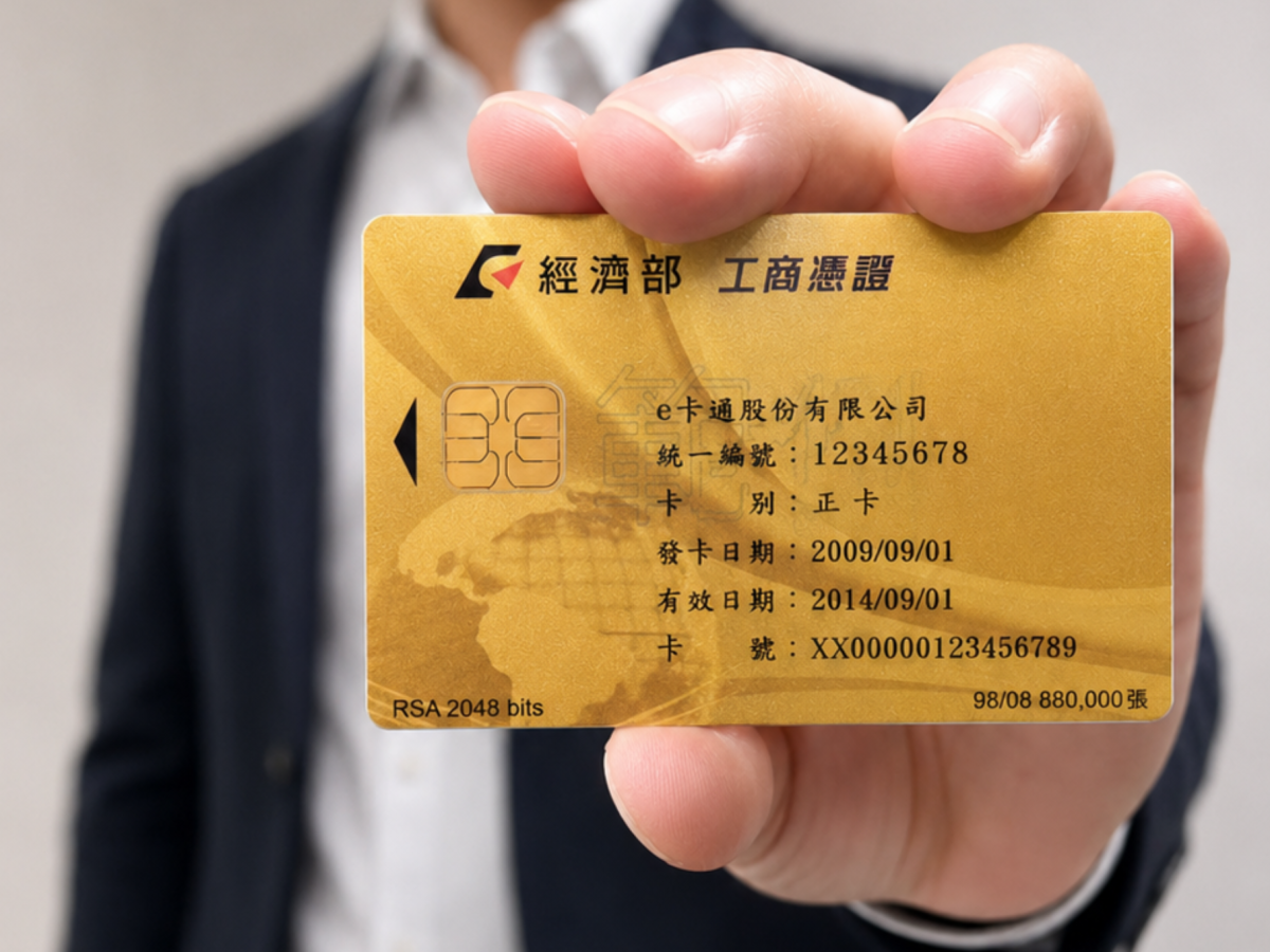 行動工商憑證：數位大小章改變企業授權流程